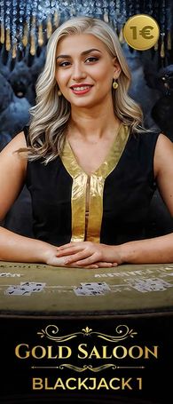 Gold Saloon Blackjack 1